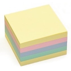 BLOCZEK SAMOPRZYLEPNY 75x75mm PASTEL 450K