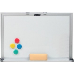 TABLICA BIUROWA SUCHOŚCIERALNA 60x45 LAKIEROWANA W ALUMINIOWEJ RAMIE