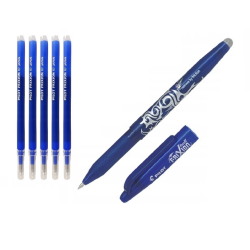 DŁUGOPIS PILOT FRIXION + 5 WKŁADÓW ZAMIENNIK