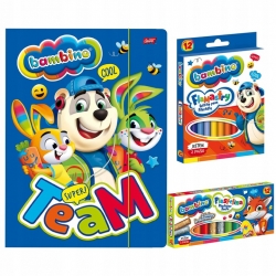 BAMBINO MEGA ZESTAW WYPRAWKA SZKOLNA  XXL