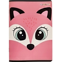 2X ZESZYT W KRATKĘ A5 16k KOALA LISEK BAMBINO