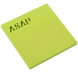 Notes samoprzylepny text 75x75mm 50k asap