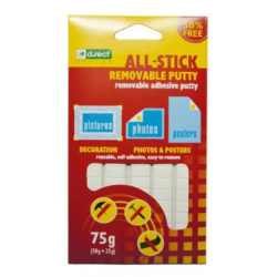 Masa mocująca all-stick samoprzylepna biała