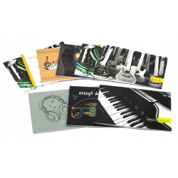 Zeszyt do nut A5 16 kartek w 5-linie Interdruk