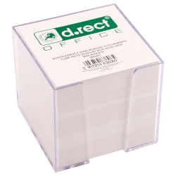 Kostka papierowa wkład w pudełku 8.5/8.5/8cm biała