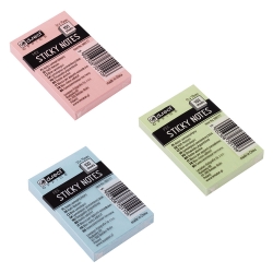 NOTES SAMOPRZYLEPNY 76x51mm MIX KOLOR