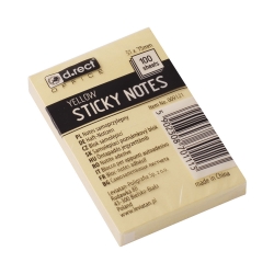 NOTES SAMOPRZYLEPNY 76x51mm ŻÓŁTY