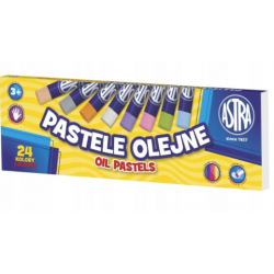 PASTELE OLEJNE ASTRA 24 KOLORÓW KREDKI