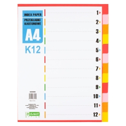 PRZEKŁADKI KARTONOWE 1-12