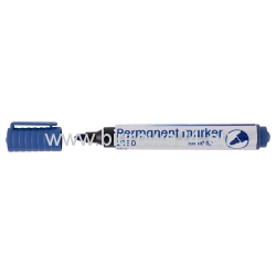 MARKER pisak permanentny okrągła końcówka 5 szt. NIEBIESKI
