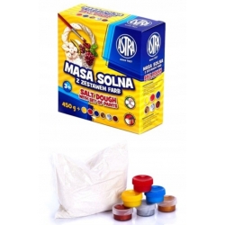 MASA SOLNA 450G FARBY DEKORACYJNE ZESTAW ASTRA MASA SOLNA 450G FARBY DEKORACYJNE ZESTAW ASTRA
