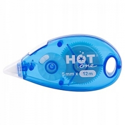 Korektor w taśmie hot1 5mm x 12m taśmowy długi Korektor w taśmie hot1 5mm x 12m taśmowy długi