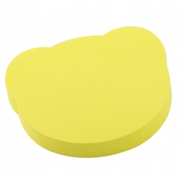 Notes samoprzylepny 75x75mm 100k miś karteczki