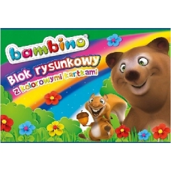 BLOK RYSUNKOWY A4 KOLOROWY BLOK RYSUNKOWY A4 KOLOROWY