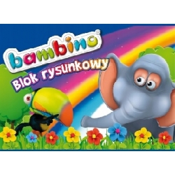 Blok rysunkowy biały A4