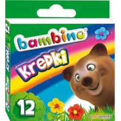 Kredki Świecowe 12 kolorów Bambino Kredki Świecowe 12 kolorów Bambino