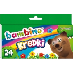 Kredki Świecowe 24 kolorów Bambino Kredki Świecowe 24 kolorów Bambino