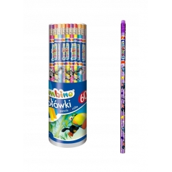 Ołówek grafitowy z gumką BAMBINO Ołówek grafitowy z gumką BAMBINO