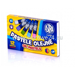 PASTELE OLEJNE ASTRA 12 KOLORÓW KREDKI